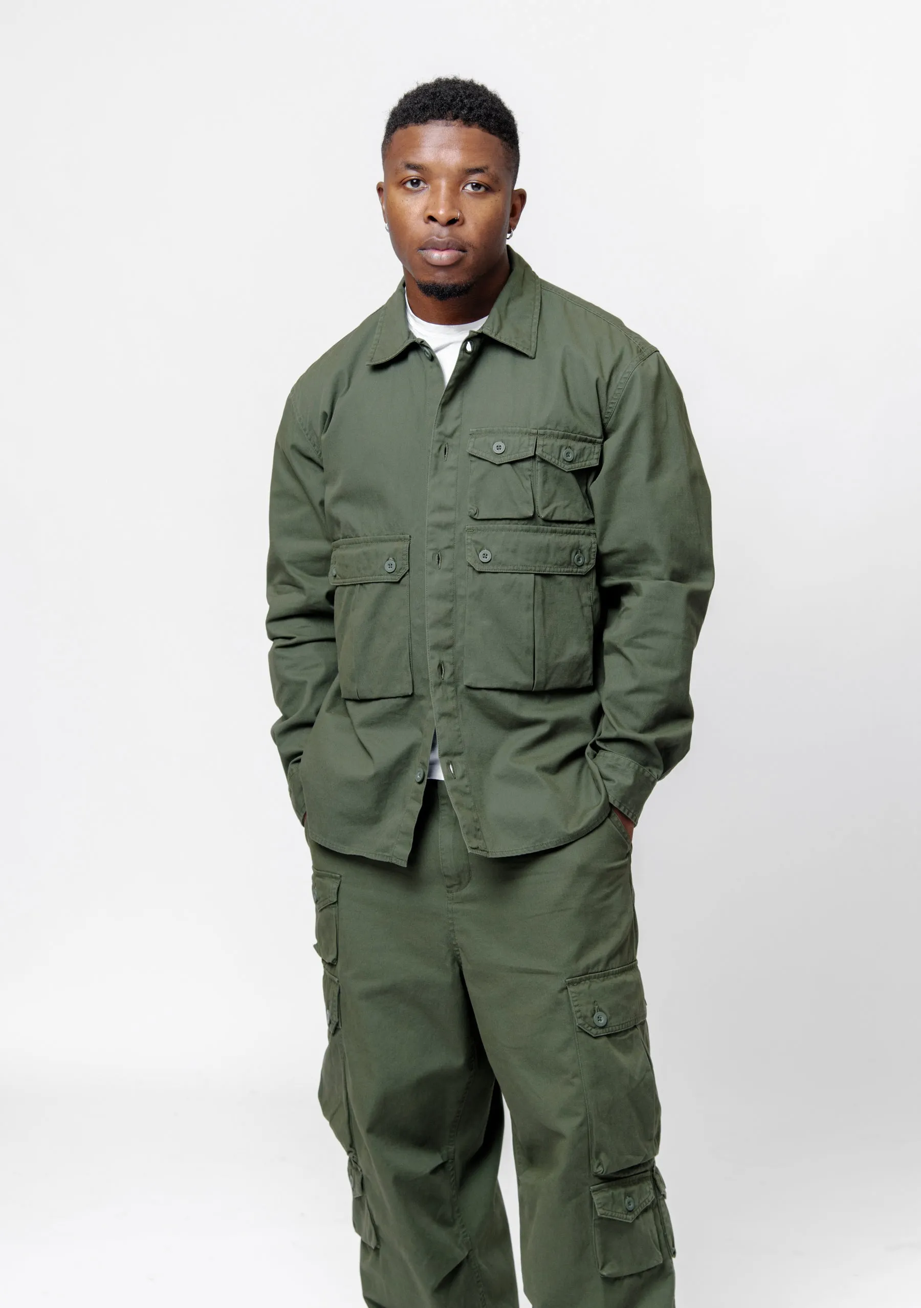 Long Sleeve Tracker Shirt Office Green I033782 sold by Nomad product image thumbnail 3