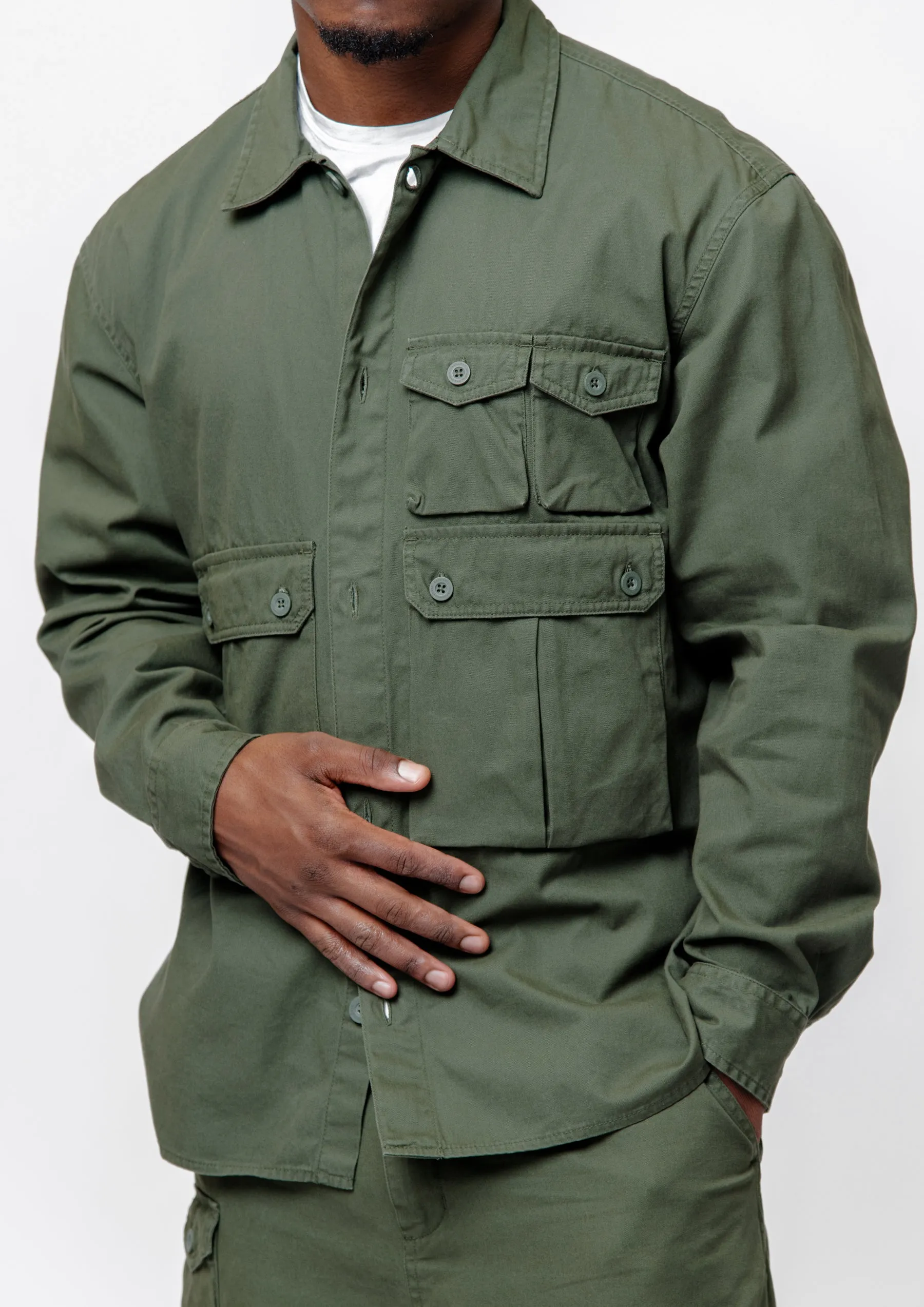 Long Sleeve Tracker Shirt Office Green I033782 sold by Nomad product image thumbnail 2