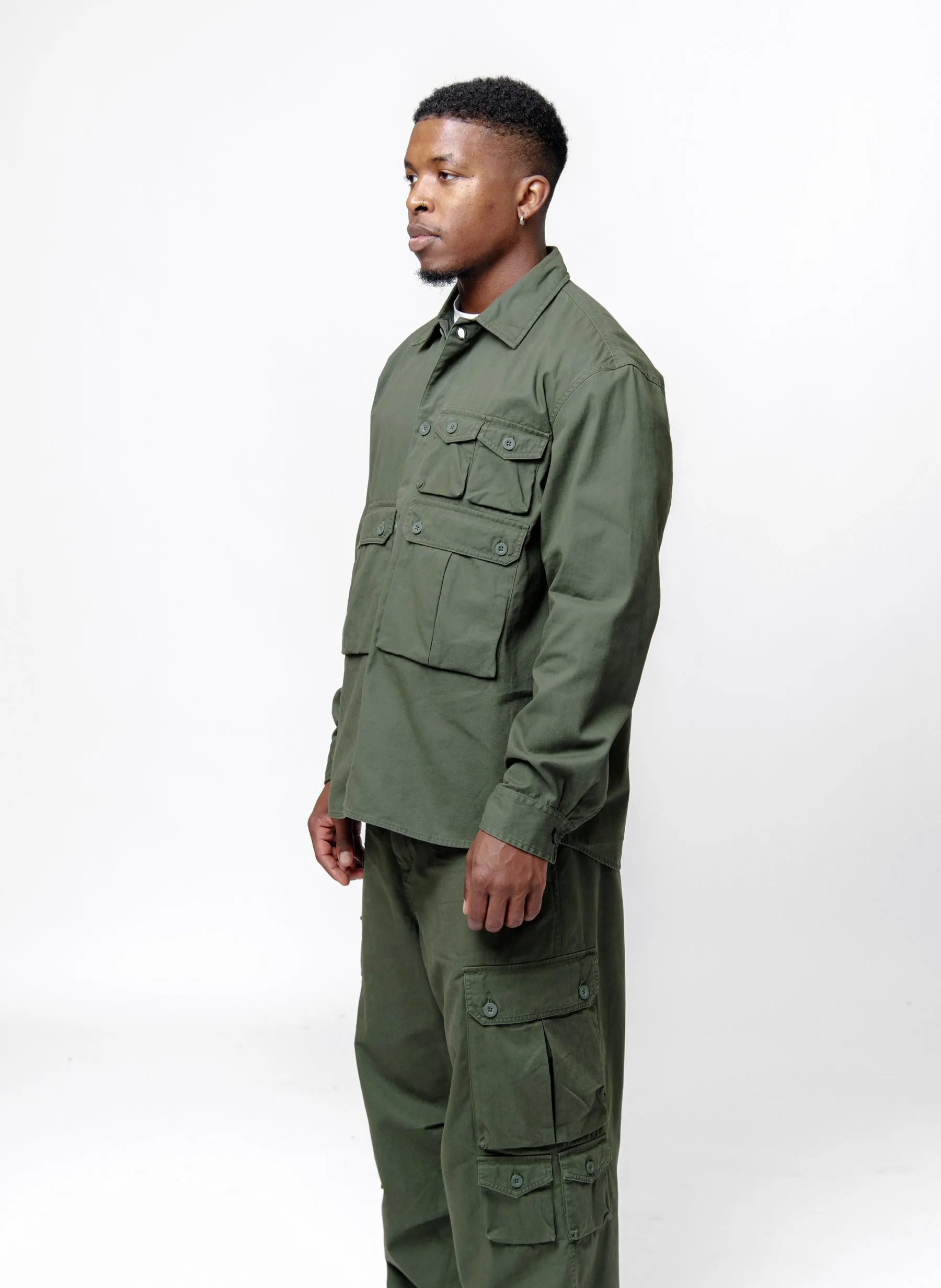 Long Sleeve Tracker Shirt Office Green I033782 sold by Nomad product image thumbnail 4