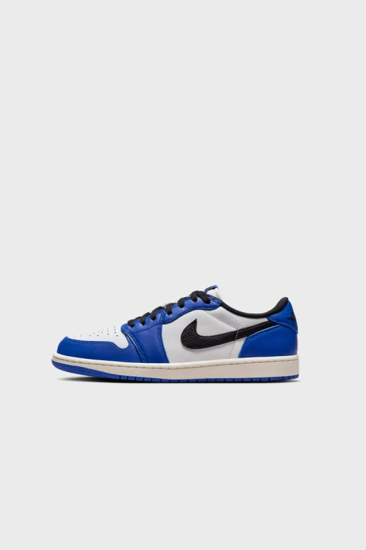 Air Jordan 1 Low White/Black-Game Royal-Sail CZ0790-140 sold by Nomad