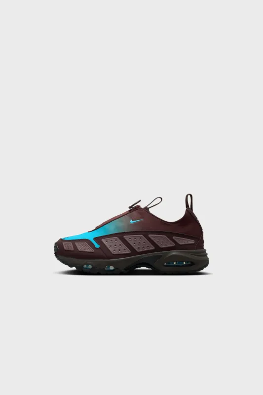Women's Nike Air Max SNDR Burgundy Crush/Baltic Blue-Baroque HQ4189-600 sold by Nomad