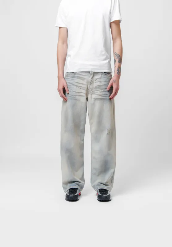 Baggy Fit Jeans-1981M FN Carver Light Blue B002-395-228 sold by Nomad