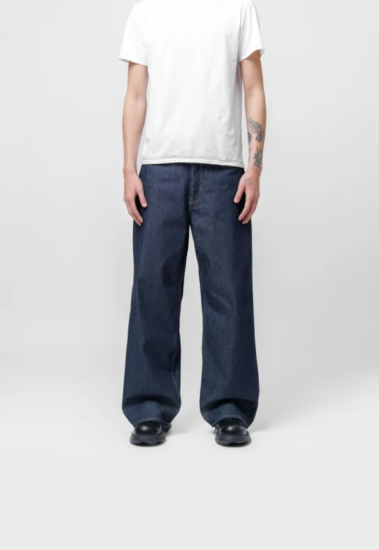 Baggy Fit Jeans-1981M Indigo Blue B00401-135 sold by Nomad