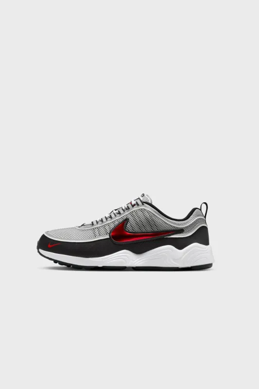 Nike Air Zoom Spiridon SP Metallic Silver/Sport Red-Black-White HF9117-001 sold by Nomad
