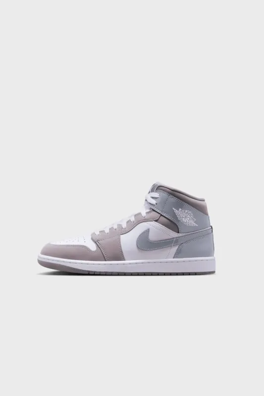 Air Jordan 1 Mid SE White/Medium Grey/Cool Grey HF3216-100 sold by Nomad