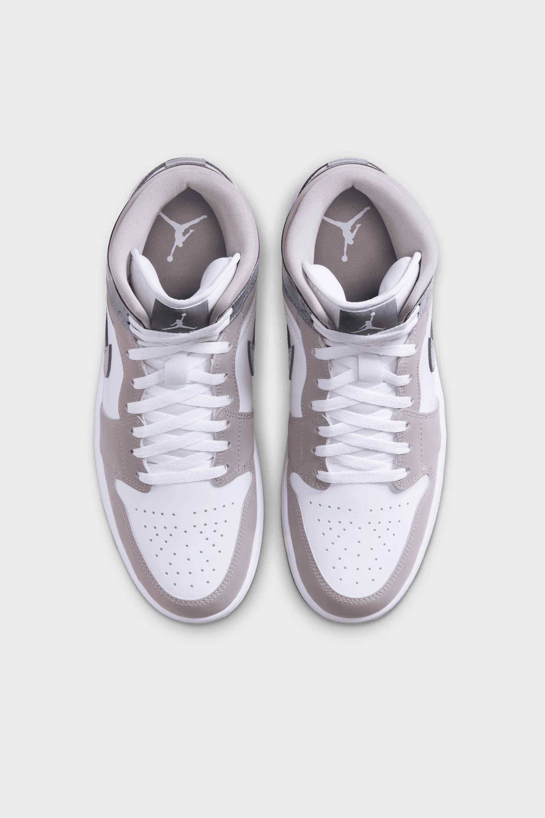 Air Jordan 1 Mid SE White/Medium Grey/Cool Grey HF3216-100 sold by Nomad product image thumbnail 2