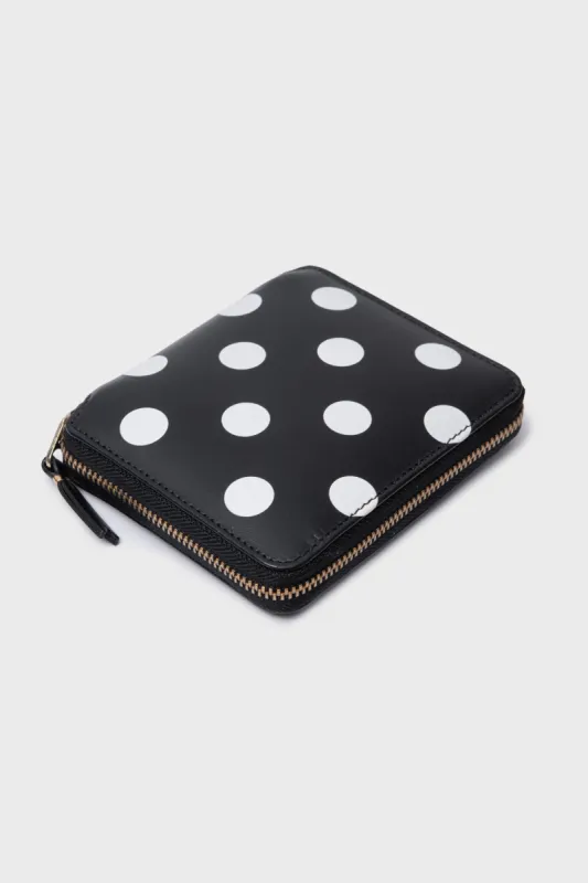 Polka Dots Logo 3-Sided Zip Black SA2100PD sold by Nomad