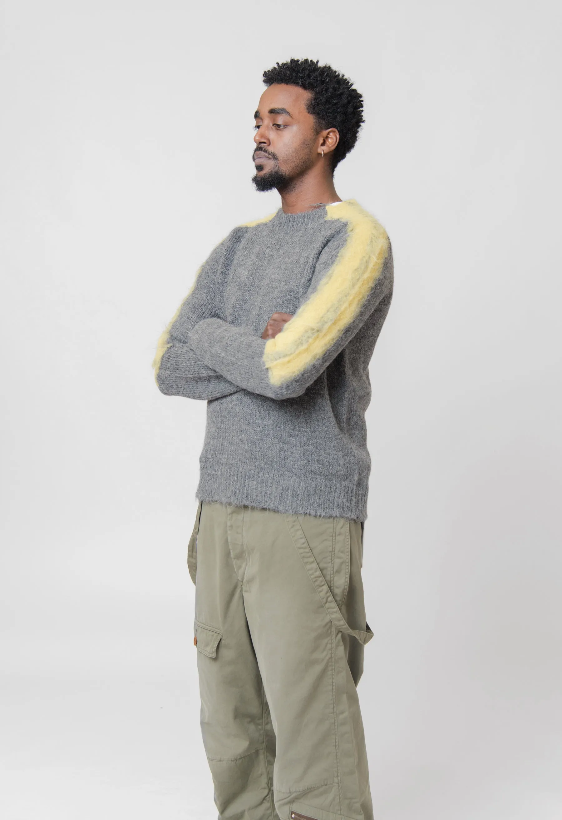 Raglan Sweater Gray J22GP0140 sold by Nomad product image thumbnail 5