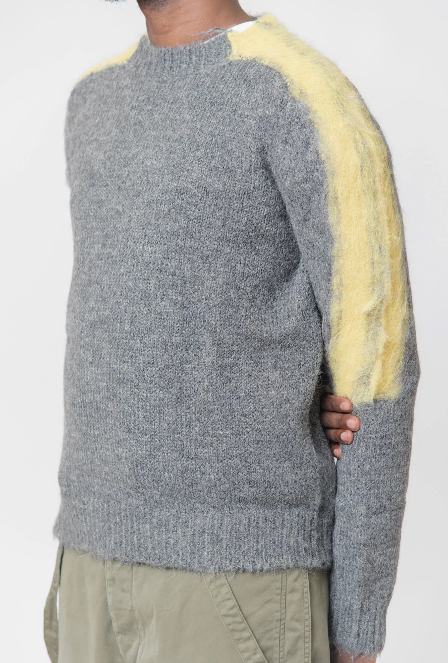 Raglan Sweater Gray J22GP0140 sold by Nomad product image thumbnail 3