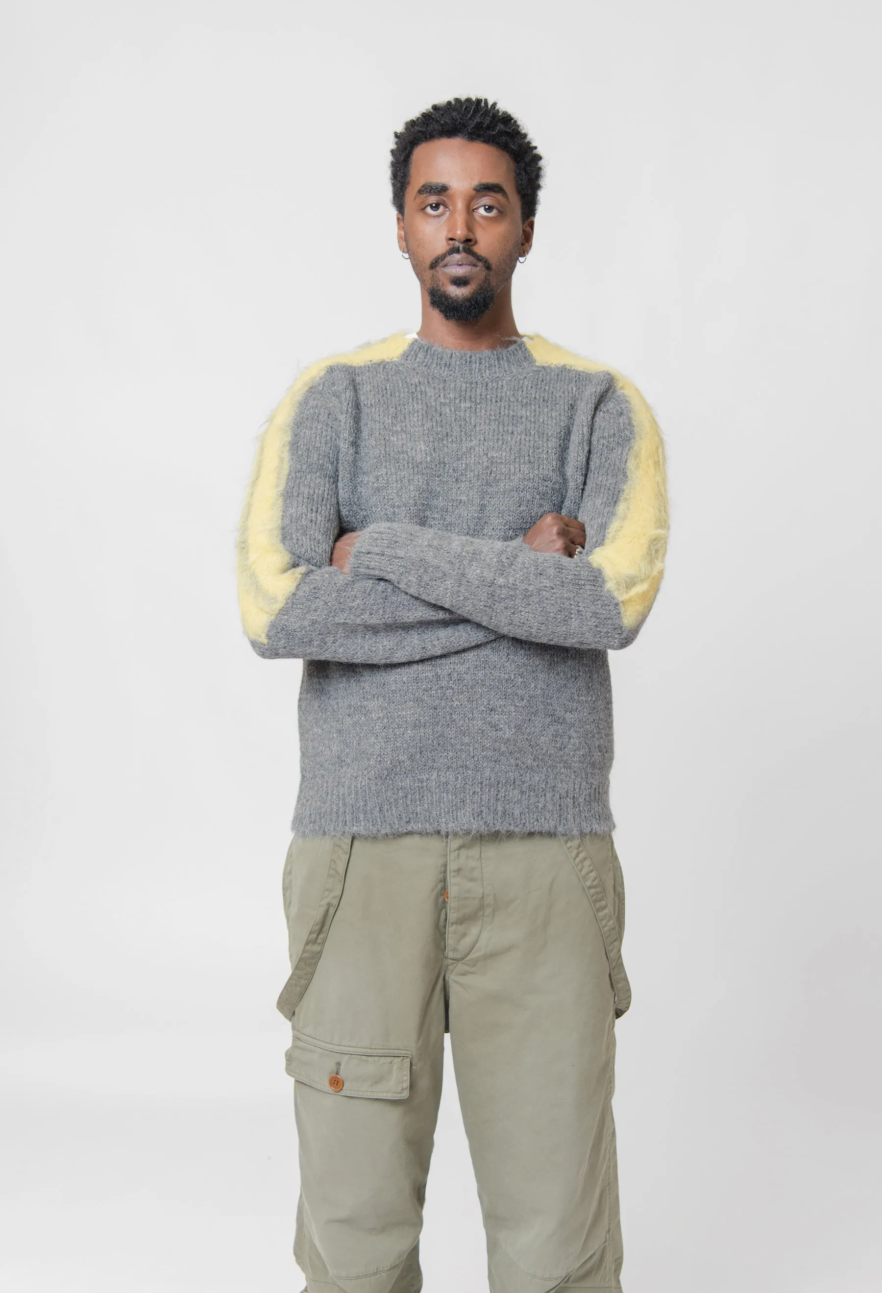 Raglan Sweater Gray J22GP0140 sold by Nomad product image thumbnail 4