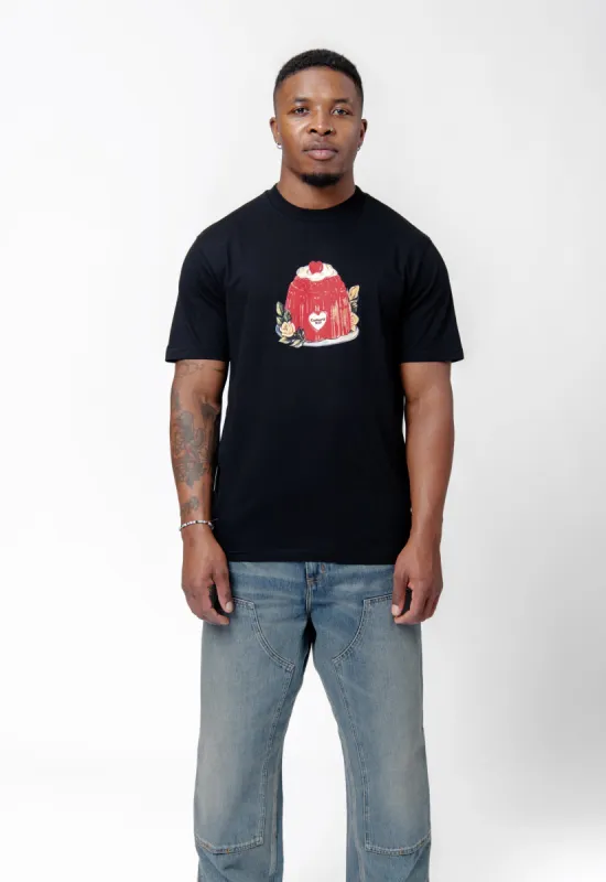 S/S Pudding T-Shirt Black I034434 sold by Nomad
