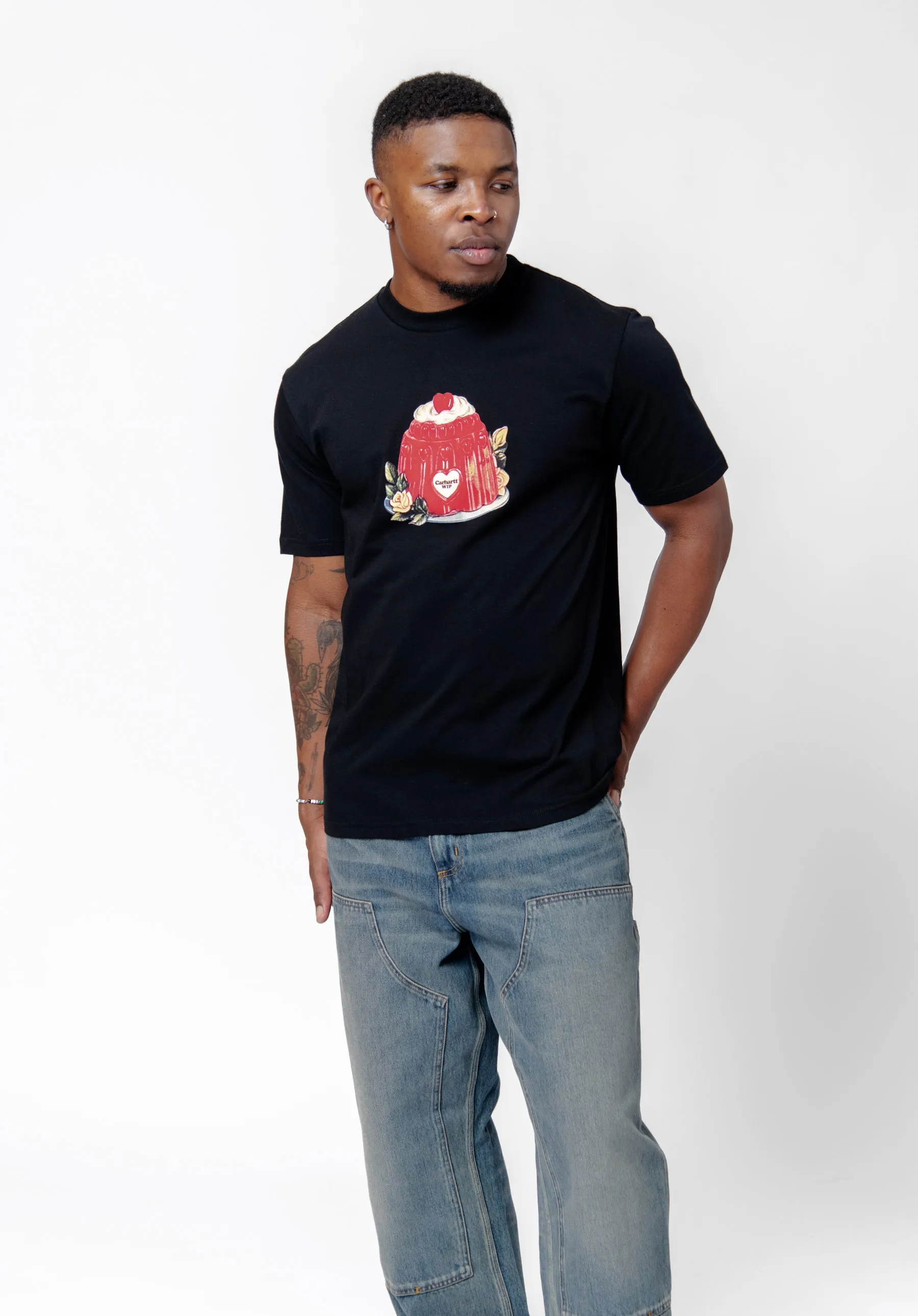 S/S Pudding T-Shirt Black I034434 sold by Nomad product image thumbnail 3