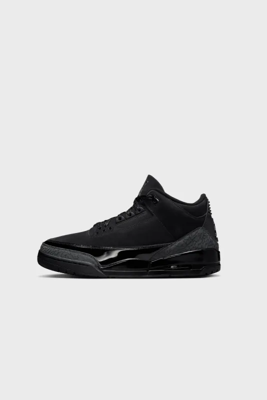 Air Jordan 3 Retro Black/Dark Charcoal-White CT8532-001 sold by Nomad