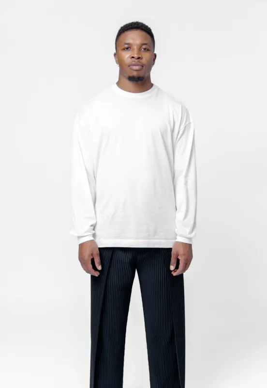 Invitation Long Sleeve T-Shirt White HP56-JK240-01 sold by Nomad