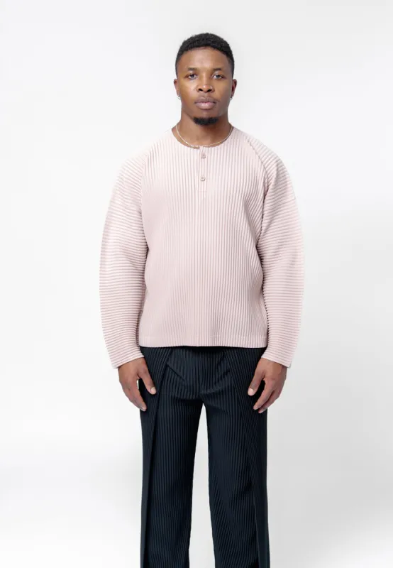 MC February Button Pullover Rose Gray HP56-JK107-23 sold by Nomad
