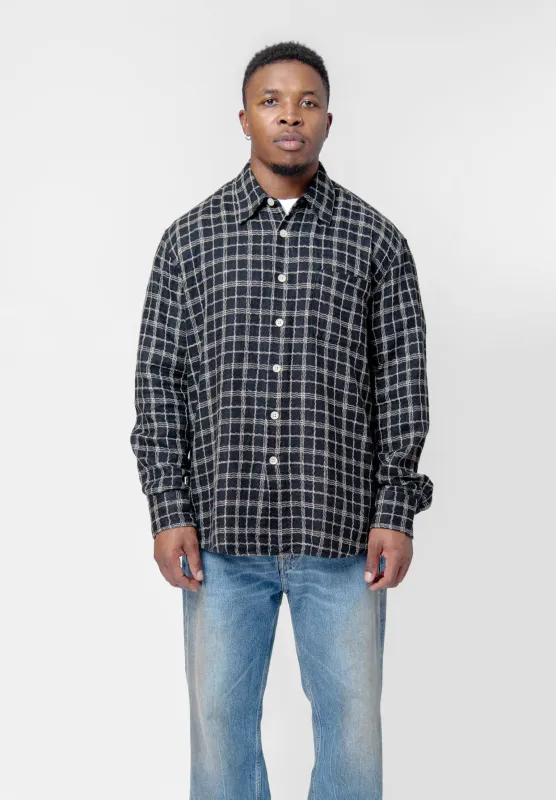 Above Shirt Black Fishnet Cloth M2252ABF sold by Nomad