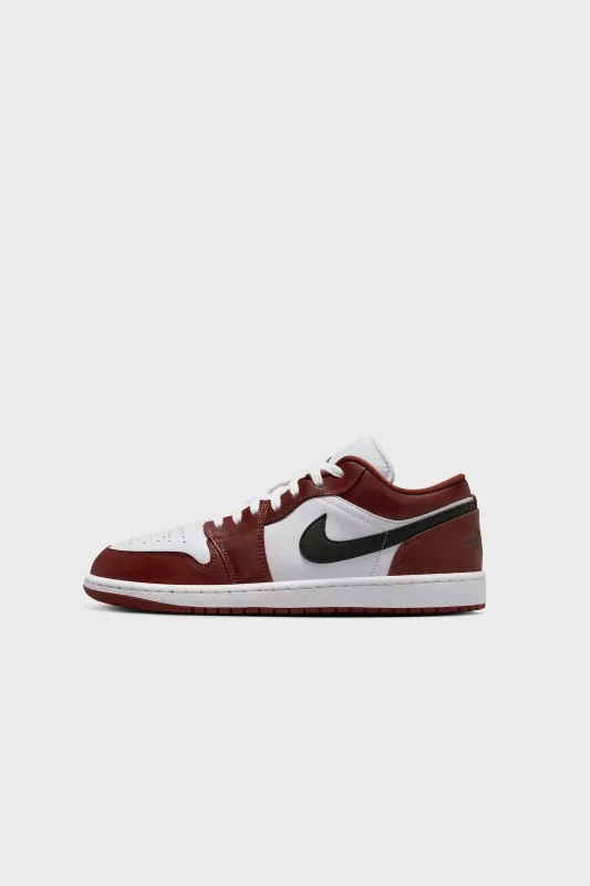 Air Jordan 1 Low SE White/Black-Dark Pony HF3148-102 sold by Nomad