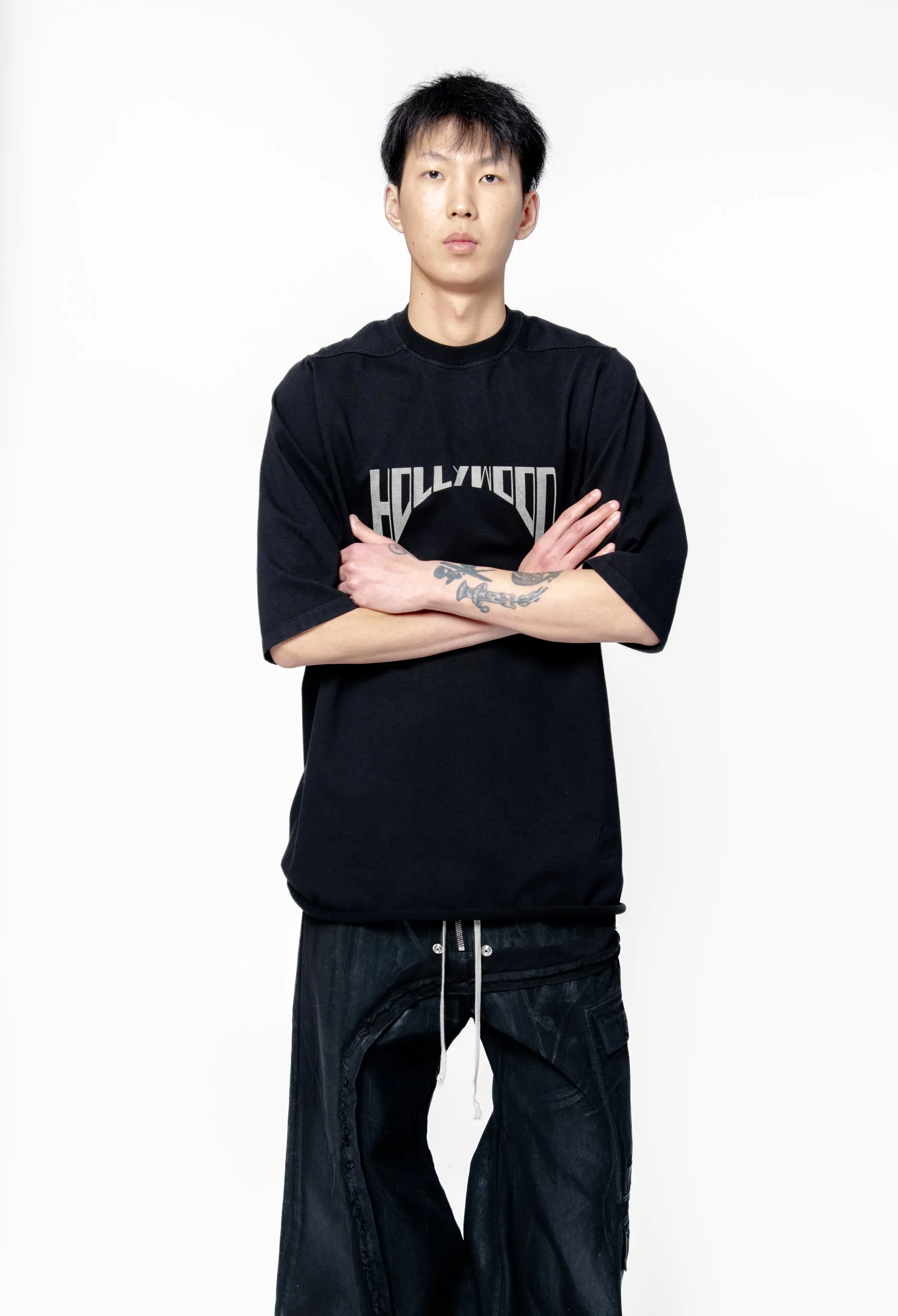 Jumbo Short Sleeve Tee Black/Pearl DU01E3274 sold by Nomad product image thumbnail 3