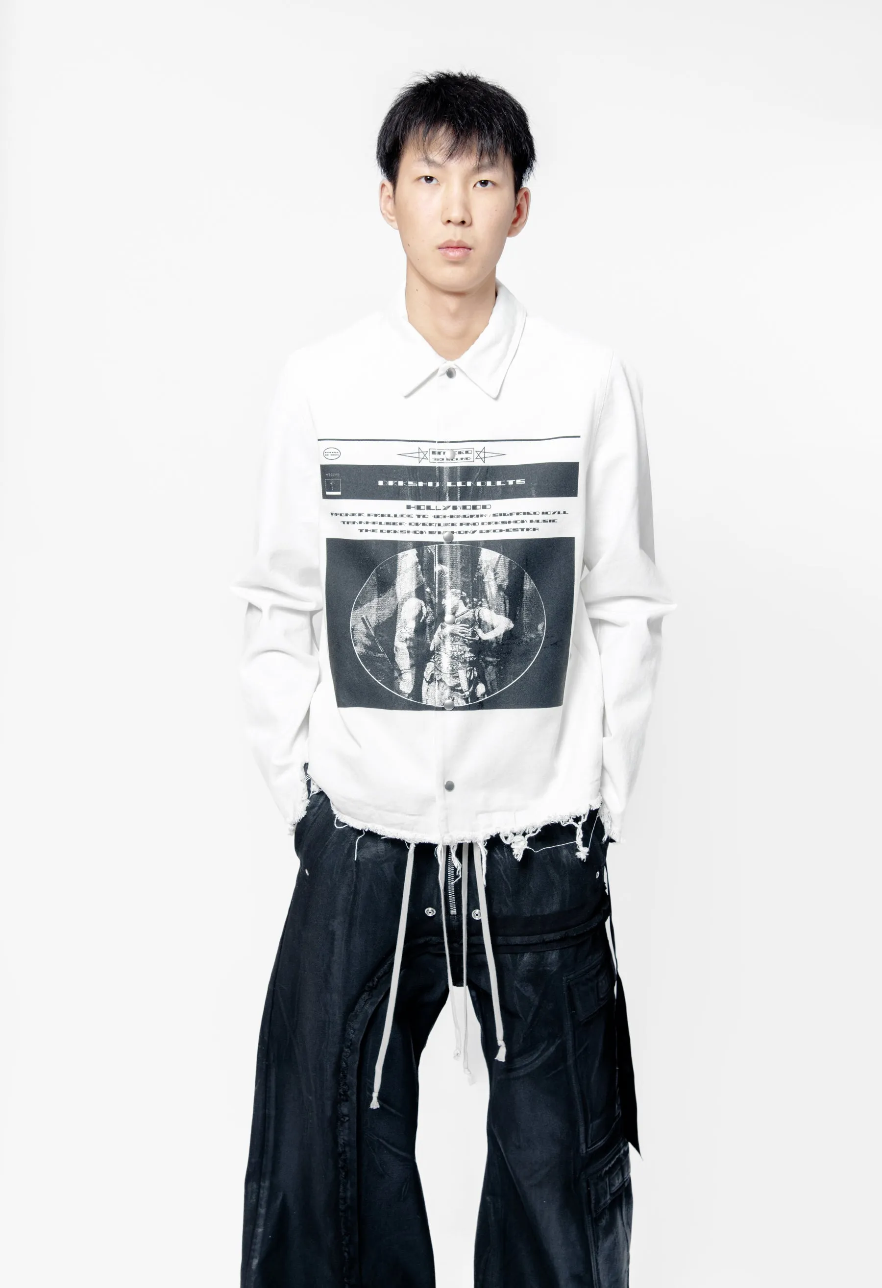 Snapfront Jacket Milk/Black/Milk DU01E3782 sold by Nomad product image thumbnail 3