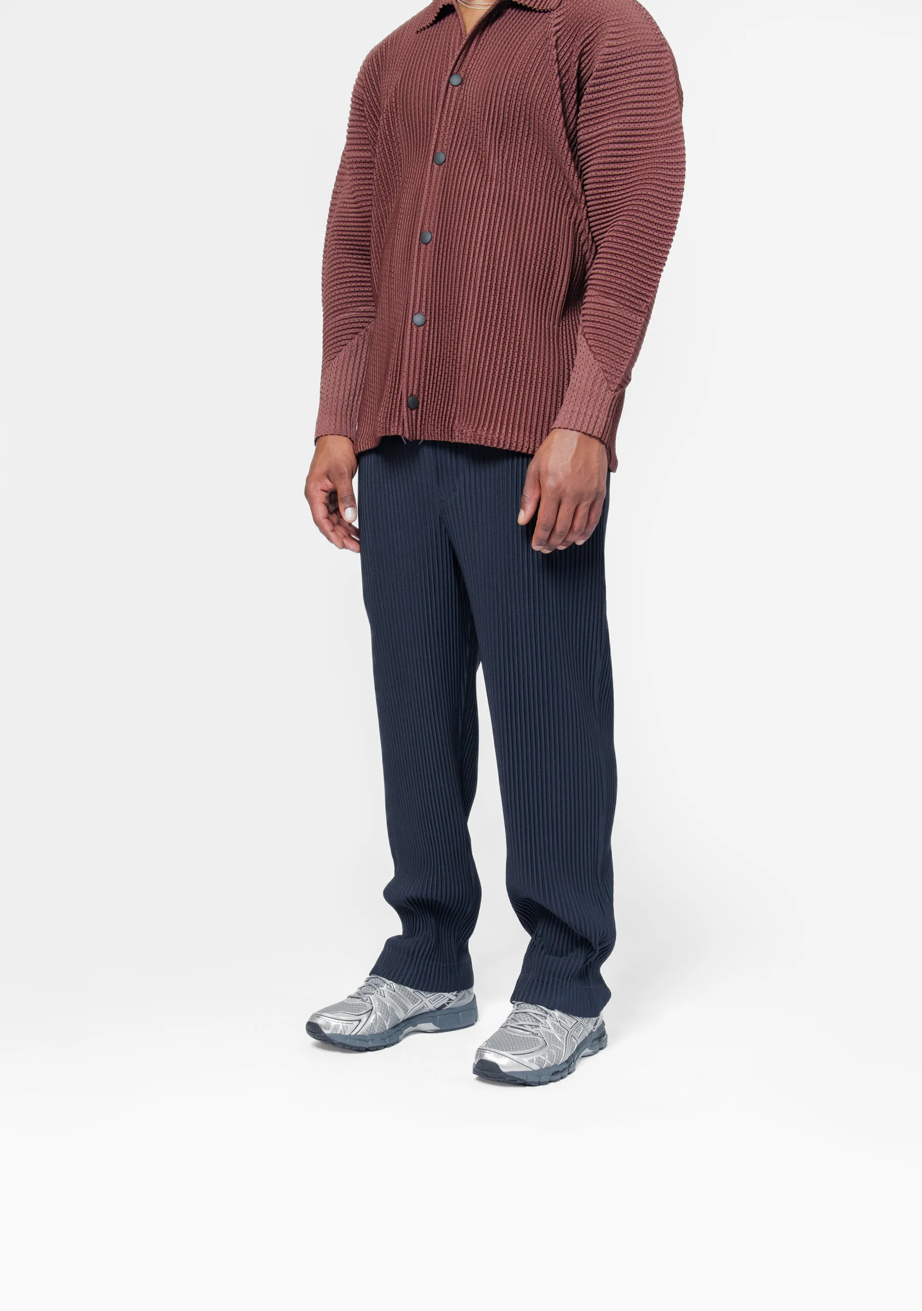 Basics Pleated Pant Navy HP57-JF550-75 sold by Nomad product image thumbnail 4