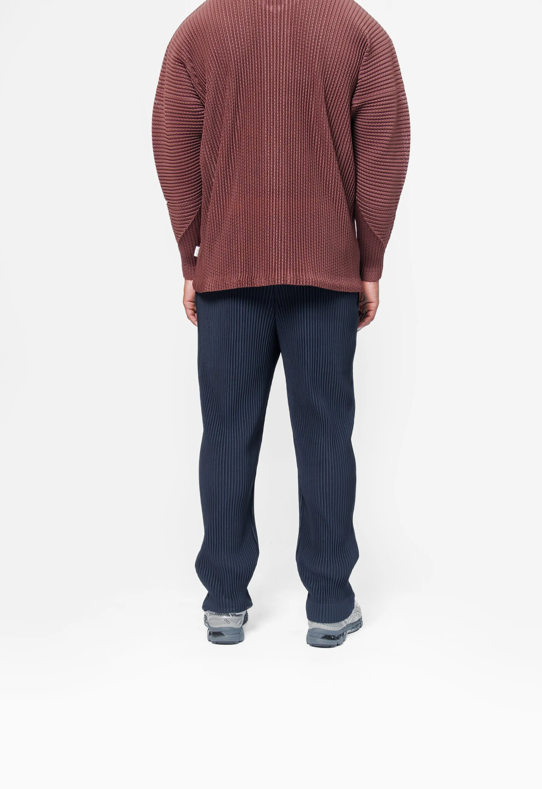 Basics Pleated Pant Navy HP57-JF550-75 sold by Nomad product image thumbnail 5