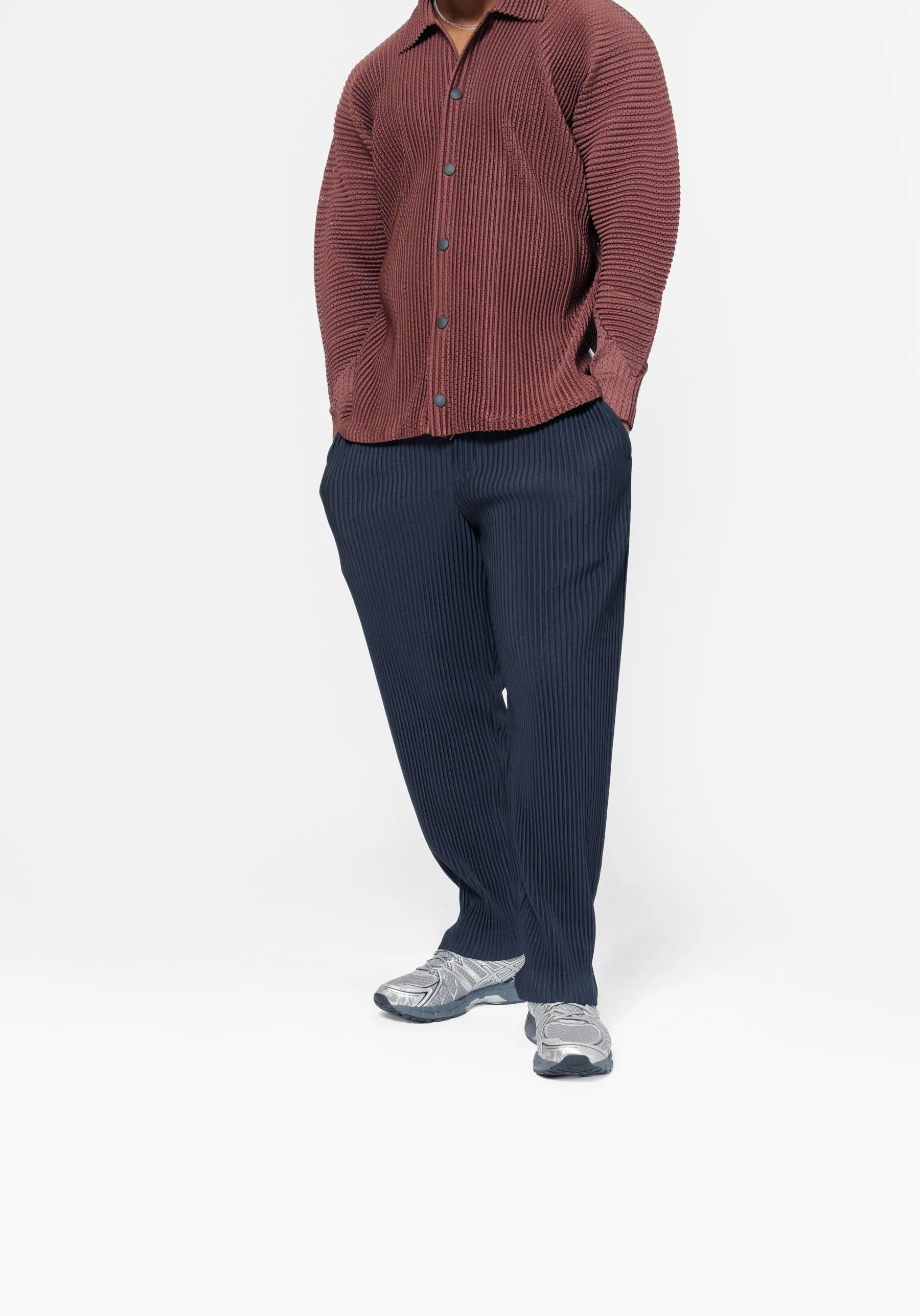 Basics Pleated Pant Navy HP57-JF550-75 sold by Nomad product image thumbnail 3