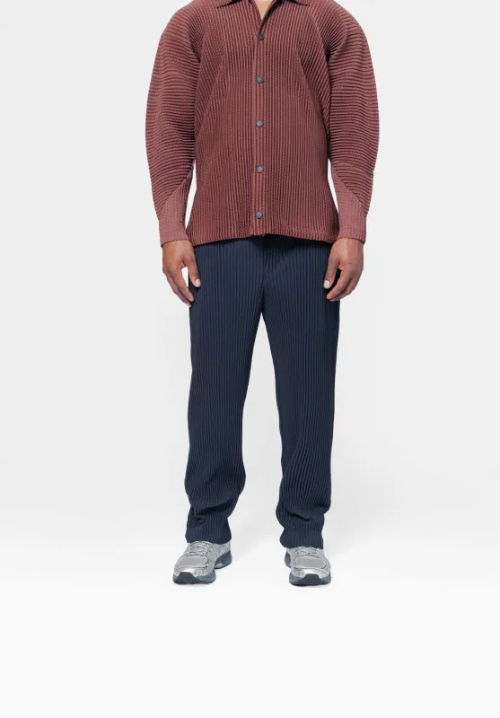 Basics Pleated Pant Navy HP57-JF550-75 sold by Nomad