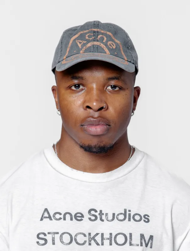 Cap Printed Logo Faded Black FN-UX-HATS000305 sold by Nomad