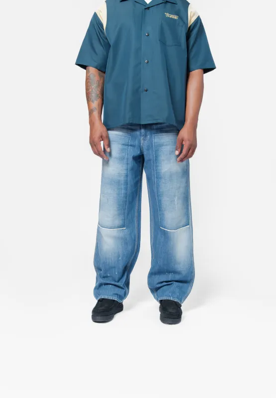 SS Carpenter Pants DMGD 0125105005014 made by Visvim