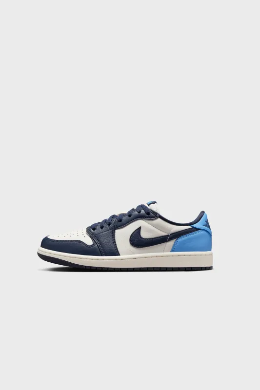 Air Jordan 1 Low OG Obsidian/University Blue-Sail CZ0790-400 sold by Nomad