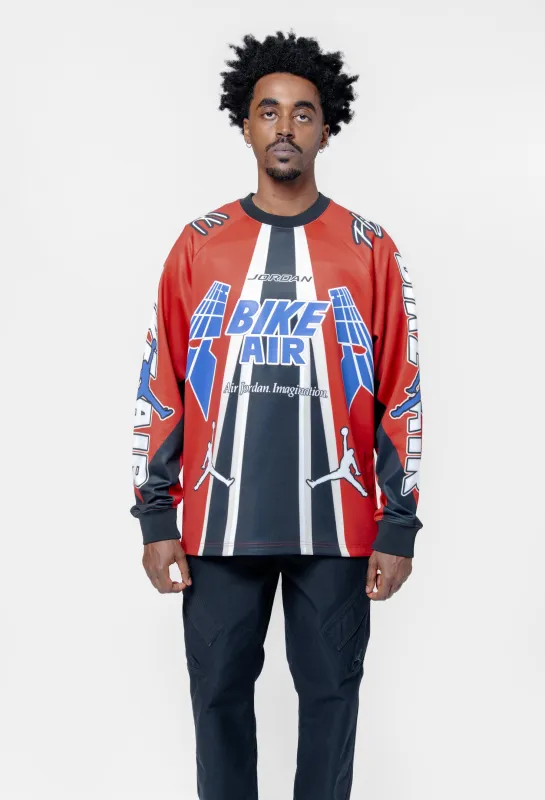 Nigel x Jordan Jersey Cinnabar/Black/Lyon Blue HQ1729-623 made by Jordan