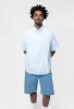 Short Sleeve Phelps Shirt Phelps Stripe Bluebird I034532 sold by Nomad