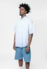 Short Sleeve Phelps Shirt Phelps Stripe Bluebird I034532 sold by Nomad