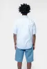 Short Sleeve Phelps Shirt Phelps Stripe Bluebird I034532 sold by Nomad