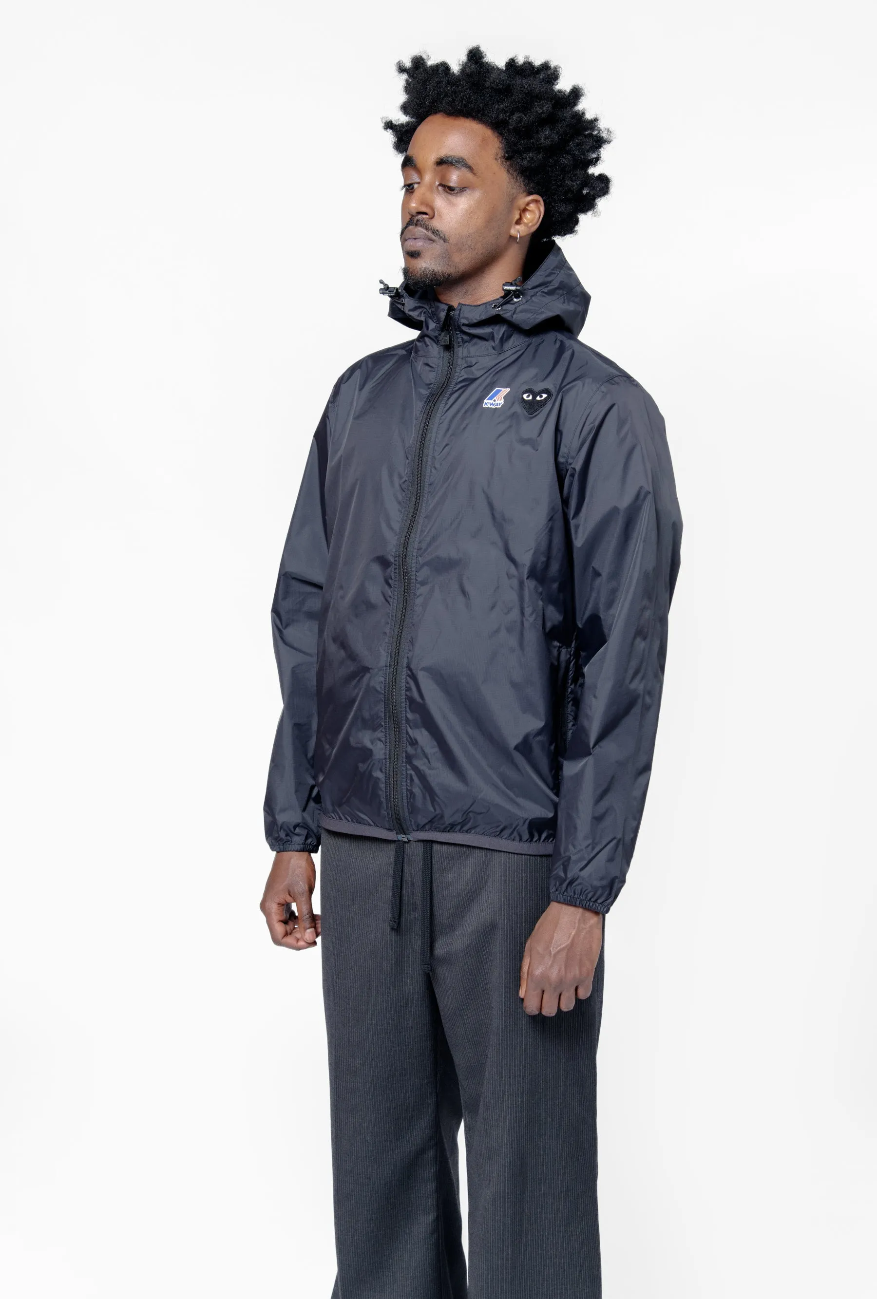 K-WAY Full ZIp Packable Jacket Black AZ-J507-051 sold by Nomad product image thumbnail 4