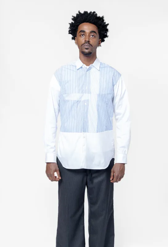 COMME des GARÇONS SHIRT Yarn Dyed Stripe Poplin Shirt