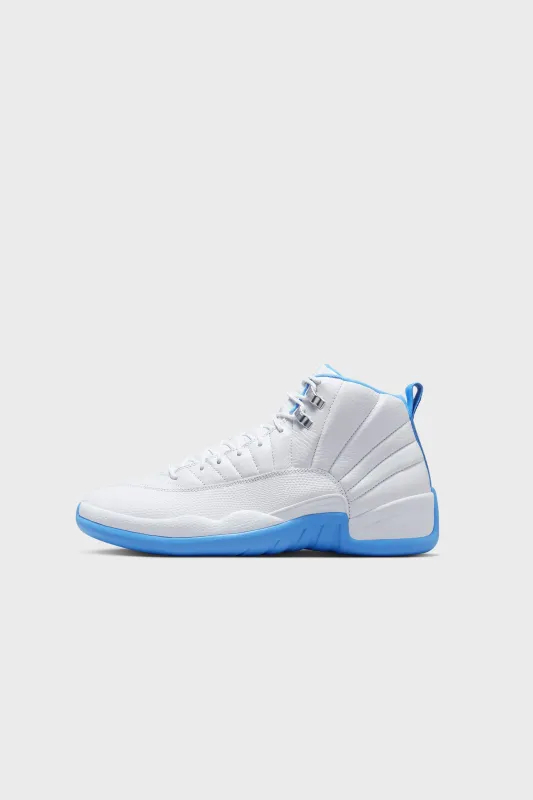 Air Jordan 12 Retro White/University Blue-Metallic Silver CT8013-112 sold by Nomad
