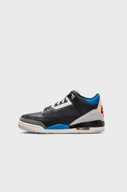 Air Jordan 3 Retro Black/Chile Red-Neutral Grey IB8967-004 sold by Nomad