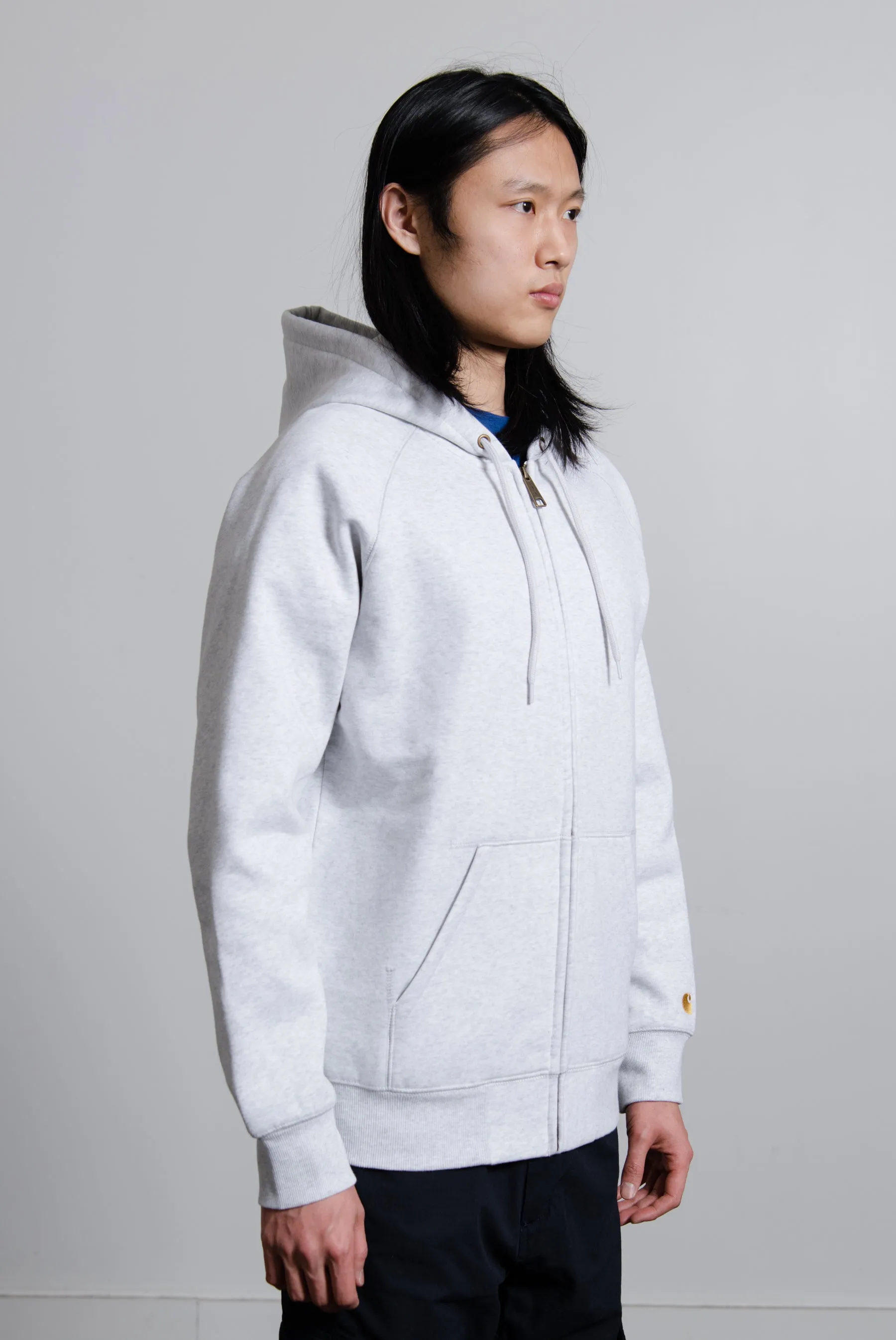 Chase Zip Hoodie Ash Heather sold by Nomad product image thumbnail 3