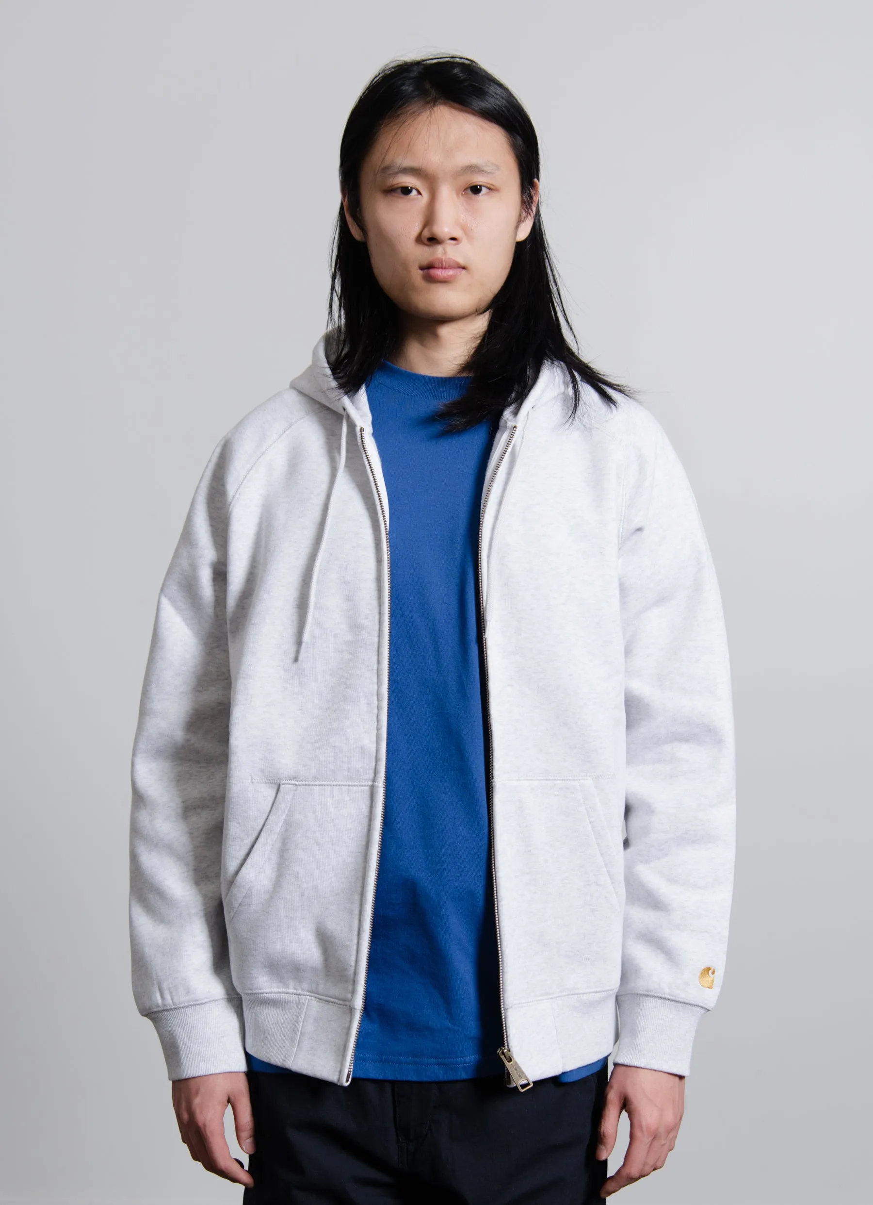 Chase Zip Hoodie Ash Heather sold by Nomad product image thumbnail 2