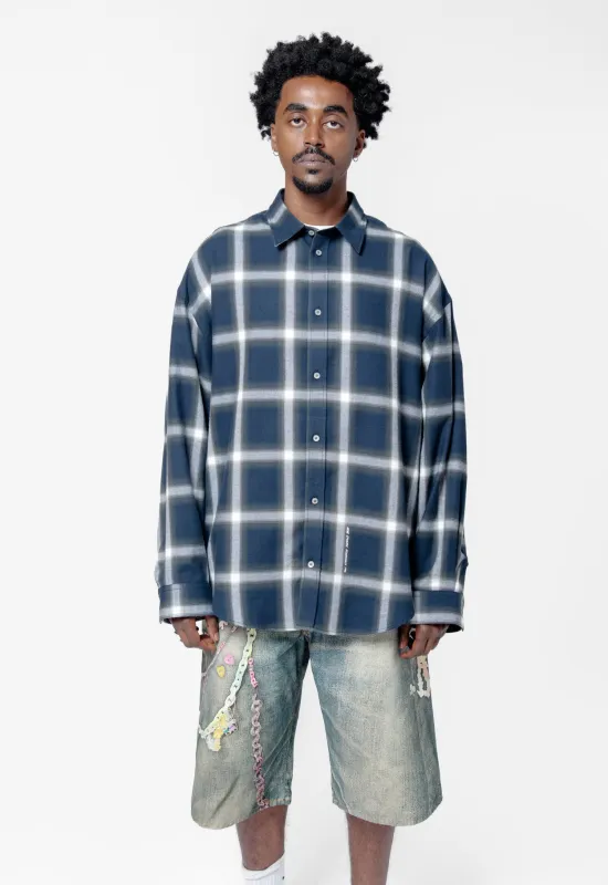 Button-Up Shirt Navy Multi FN-MN-SHIR000868 sold by Nomad