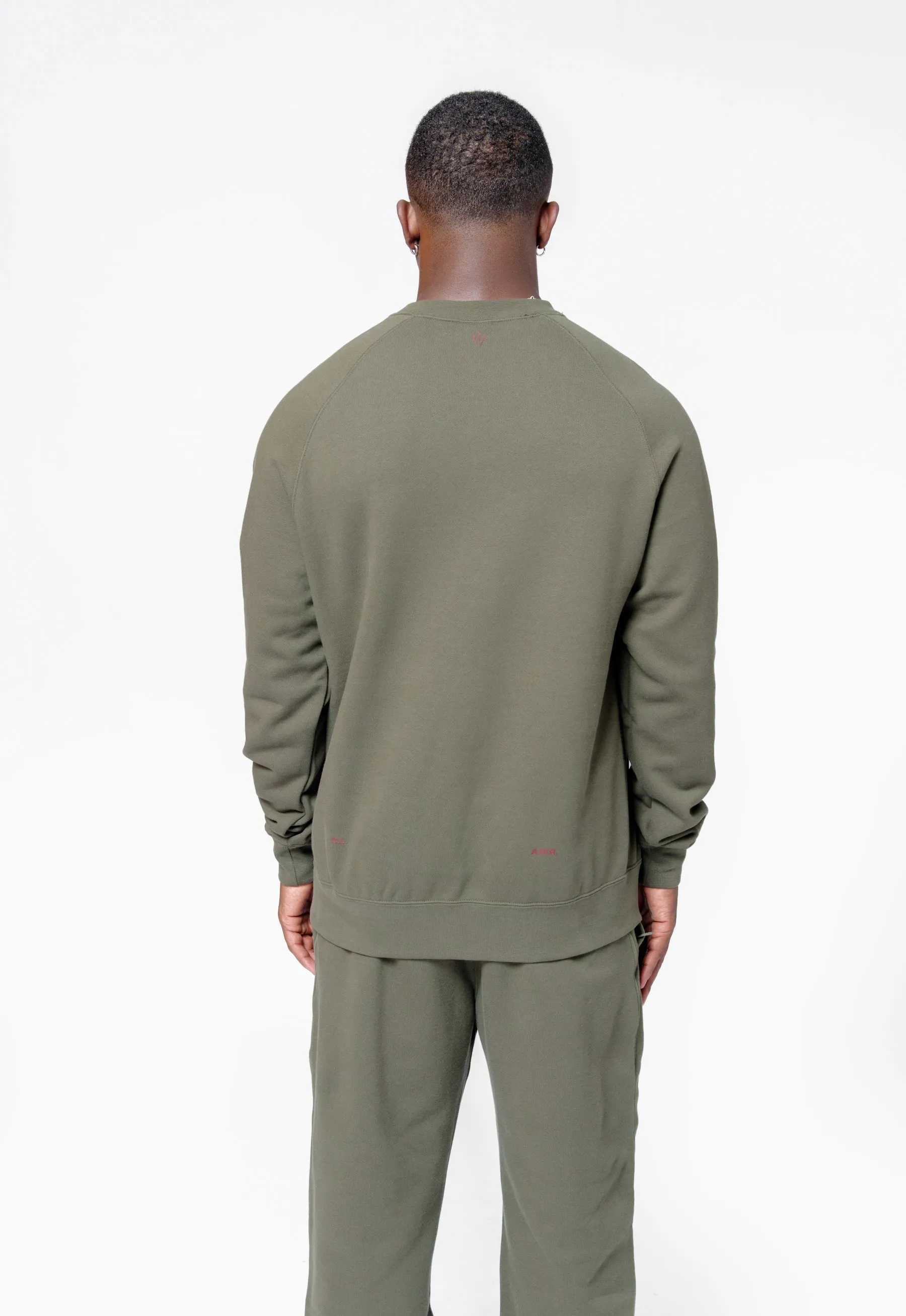 NOCTA CS Fleece Crewneck Cargo Khaki FN8160-325 sold by Nomad product image thumbnail 5