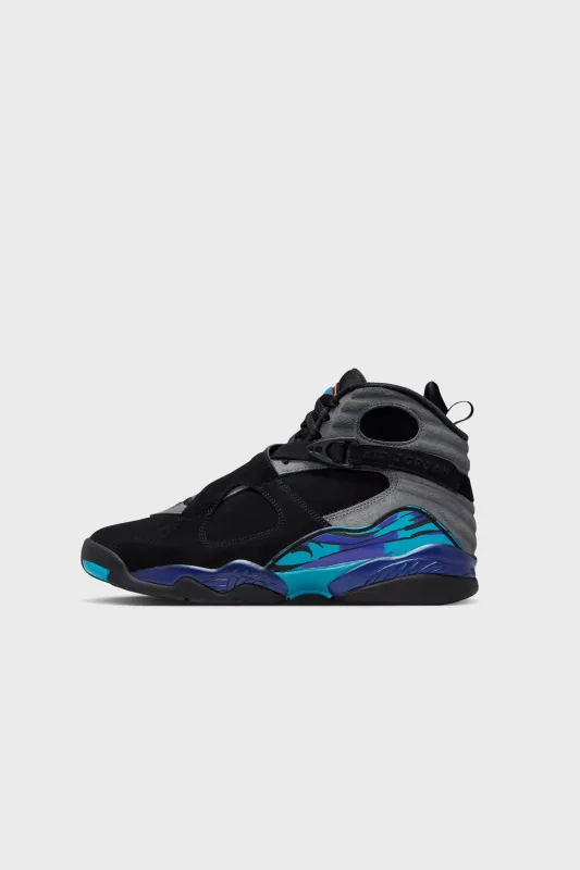 Air Jordan 8 Retro Aqua BLACK/MULTI-COLOR-MULTI-COLOR 305381-006 sold by Nomad