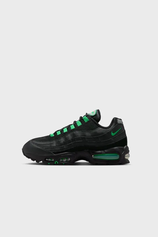 Nike Air Max 95 BLACK/GREEN SHOCK-BLACK-PEARL GREY IB1667-002 sold by Nomad