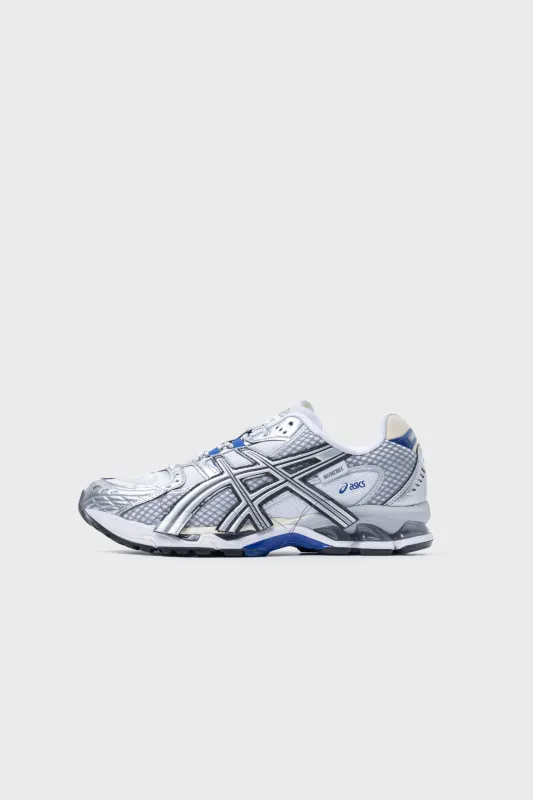 Invincible Gel-Nimbus 10.1 Pure Silver/Asics Blue 1203A814-021 sold by Nomad