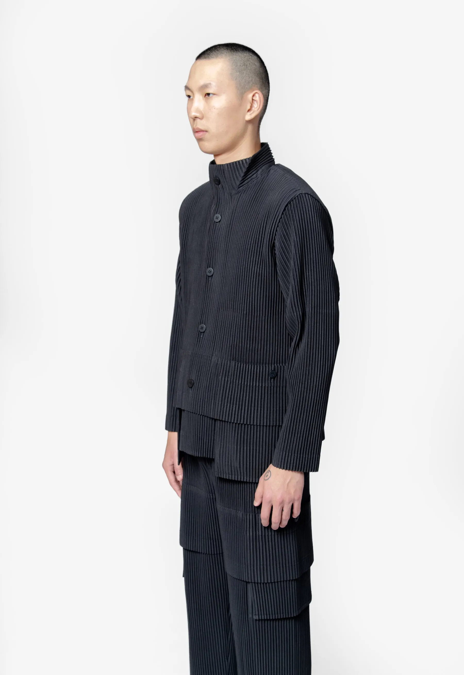 Multi Pocket Jacket Coke Gray HP58-JC235-13 sold by Nomad product image thumbnail 4