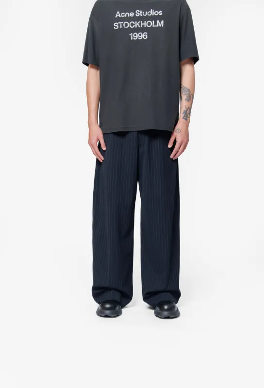 パンツ 44 Acne Studios LOOSE FIT TROUSERS 1981M Acne Studios - Loose fit trousers - 1981 - Mid Blue