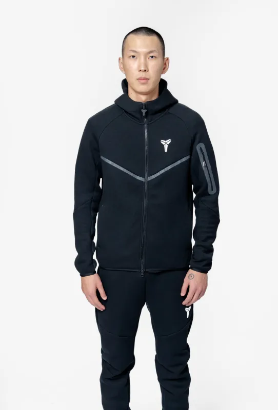 Nike KOBE Tech Fleece Full-Zip Windrunner Jacket BLACK/WHITE IB2713-010 sold by Nomad