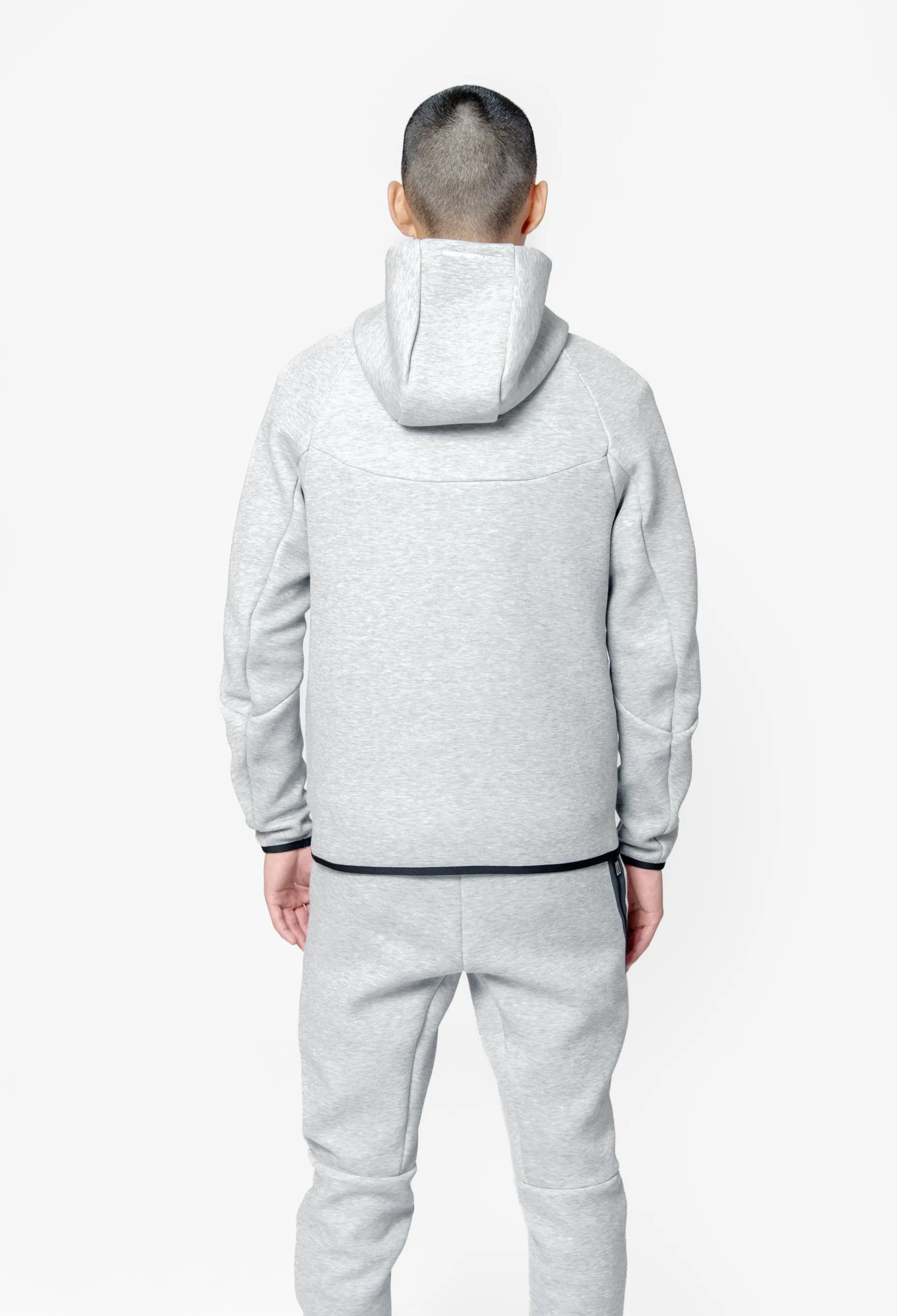 Nike KOBE Tech Fleece Full-Zip Windrunner Jacket DK GREY HEATHER/WHITE IB2713-063 sold by Nomad product image thumbnail 5