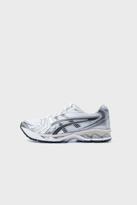 Gel-Kayano 14 White/Graphite Grey 1203A537-110 sold by Nomad